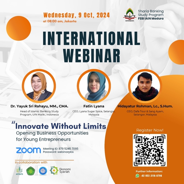 International Webinar Innovate Without Limits Opening Business Opportunities for Young Entrepreneurs